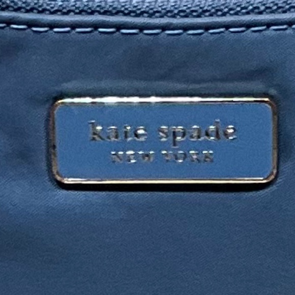Kate Spade  Blue nylon backpack.   9-H6Eb - Picture 2 of 10